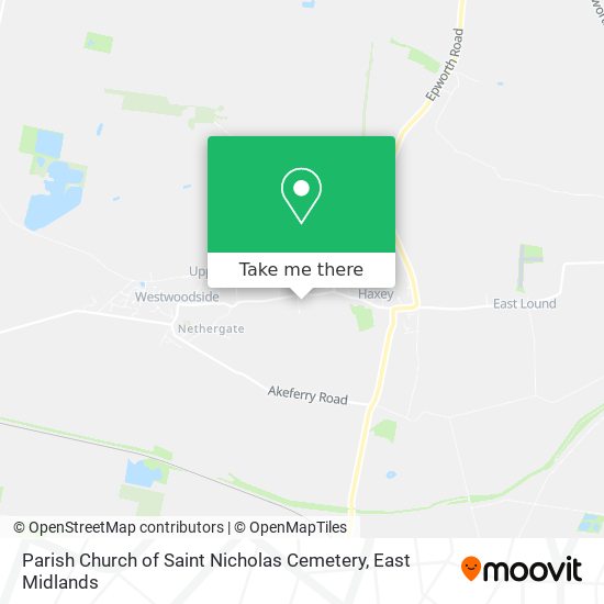 Parish Church of Saint Nicholas Cemetery map