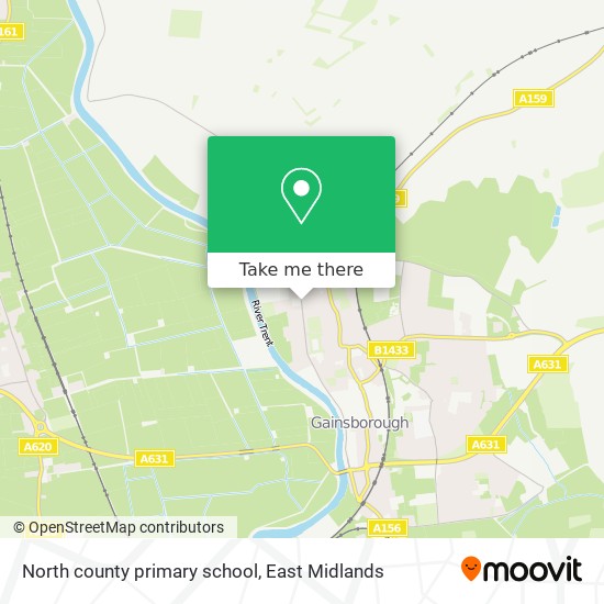 North county primary school map
