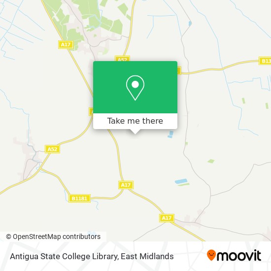 Antigua State College Library map