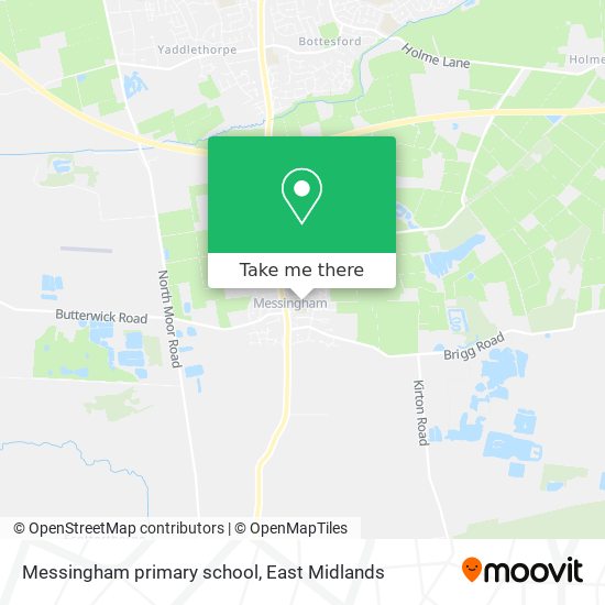 Messingham primary school map
