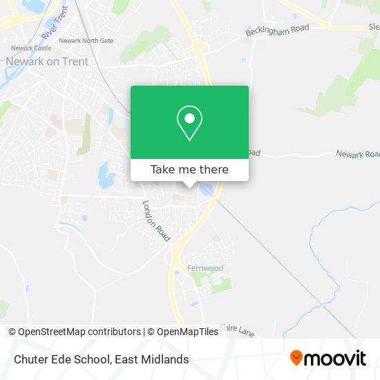 Chuter Ede School map