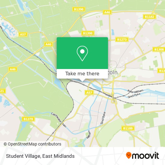 Student Village map