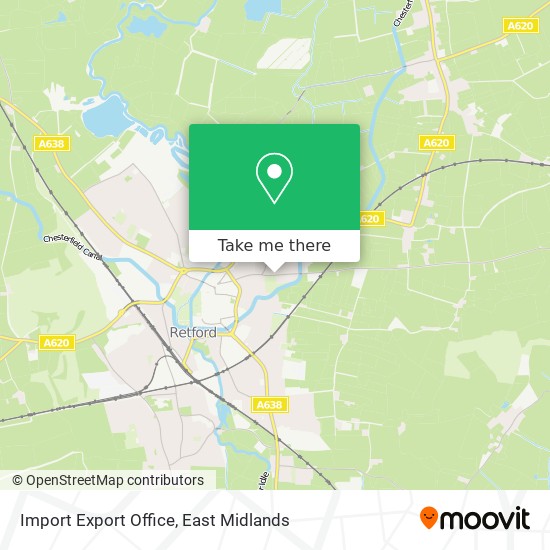 Import Export Office map
