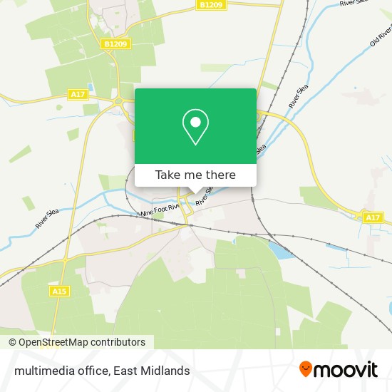 multimedia office map