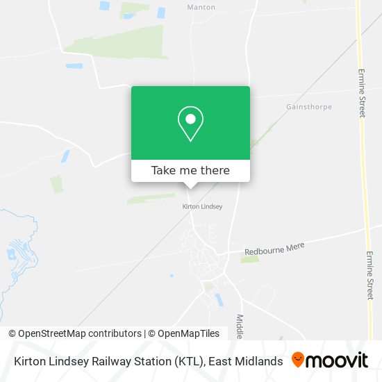 Kirton Lindsey Railway Station (KTL) map