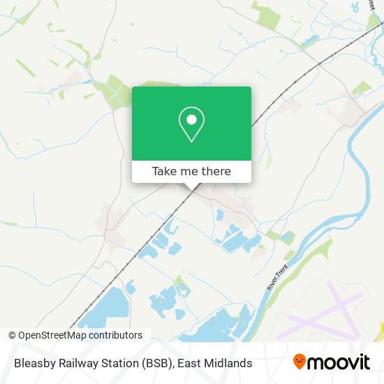 Bleasby Railway Station (BSB) map