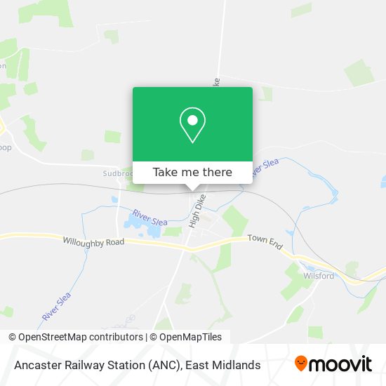 Ancaster Railway Station (ANC) map