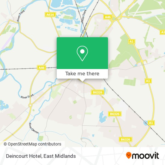 Deincourt Hotel map