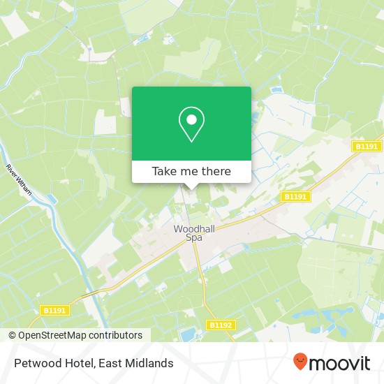 Petwood Hotel map