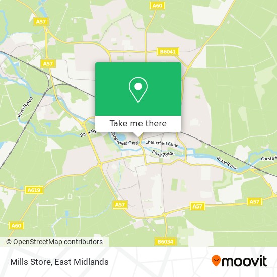 Mills Store map