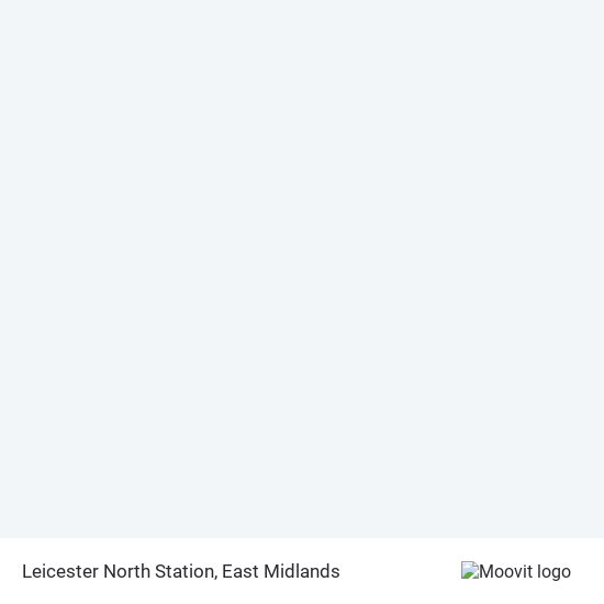 Leicester North Station map