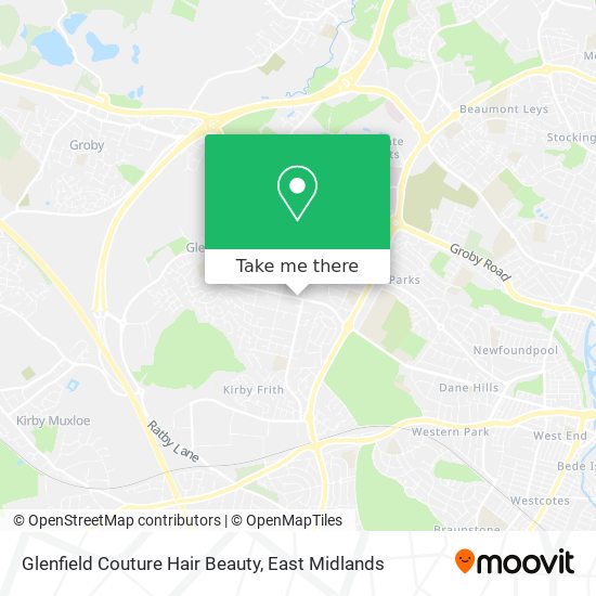 Glenfield Couture Hair Beauty map