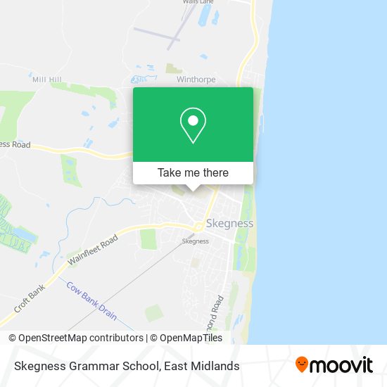 Skegness Grammar School map