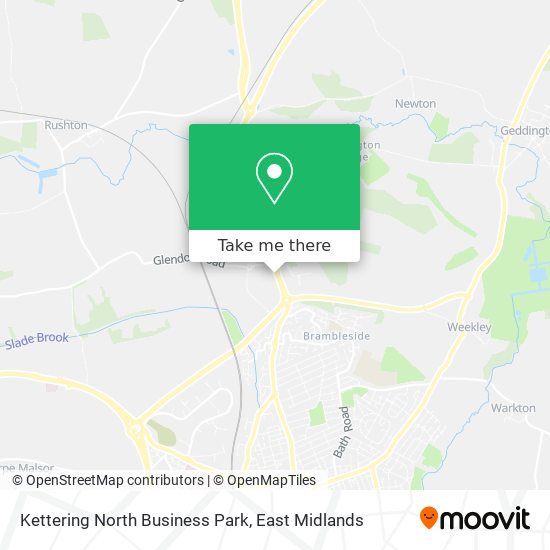 Kettering North Business Park map