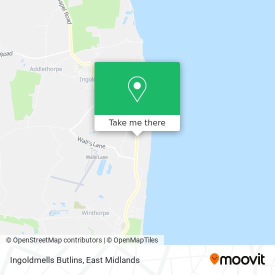 Ingoldmells Butlins map