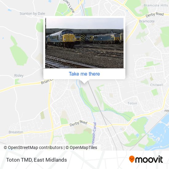 Toton TMD map
