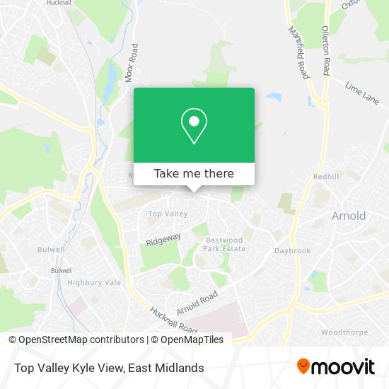 Top Valley Kyle View map