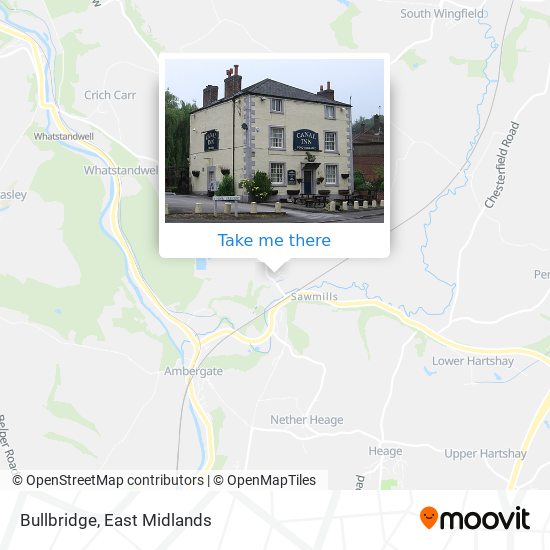 Bullbridge map