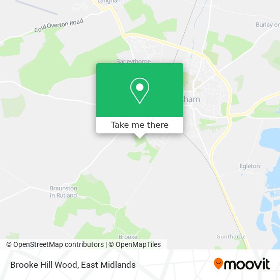 Brooke Hill Wood map