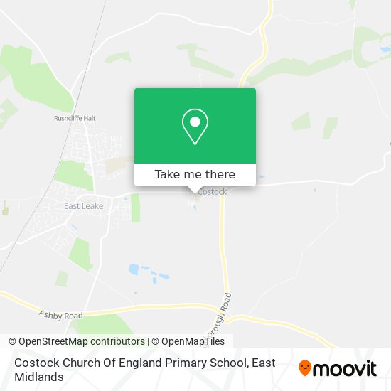 Costock Church Of England Primary School map