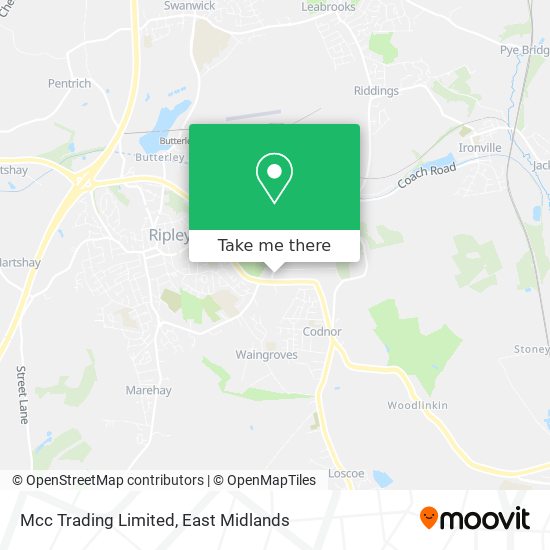 Mcc Trading Limited map