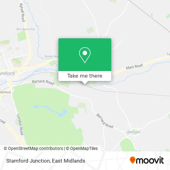 Stamford Junction map