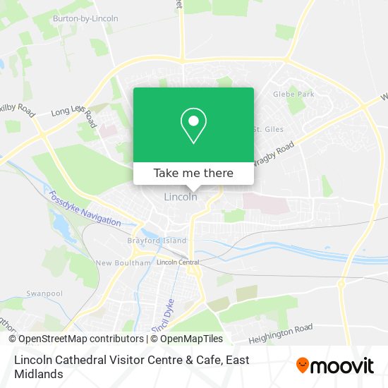 Lincoln Cathedral Visitor Centre & Cafe map