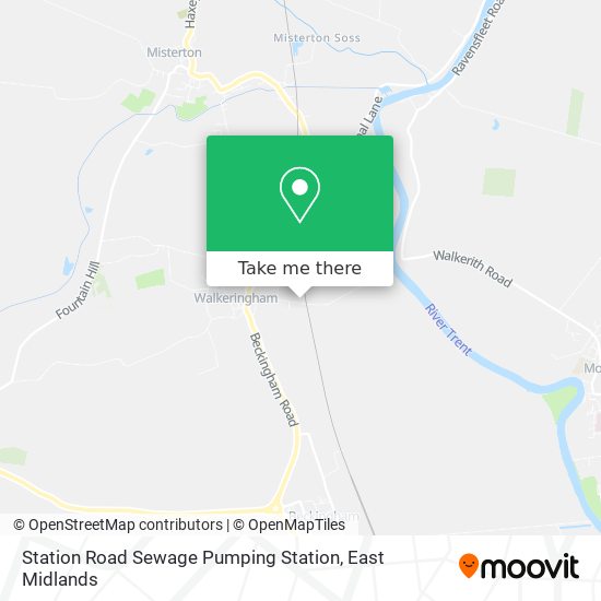 Station Road Sewage Pumping Station map