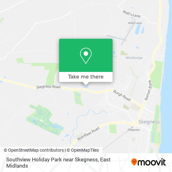 Southview Holiday Park near Skegness map