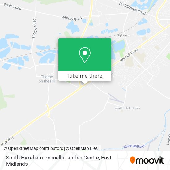 South Hykeham Pennells Garden Centre map