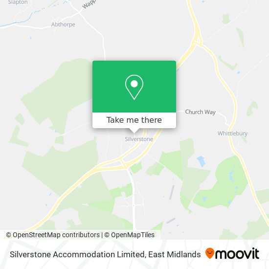 Silverstone Accommodation Limited map