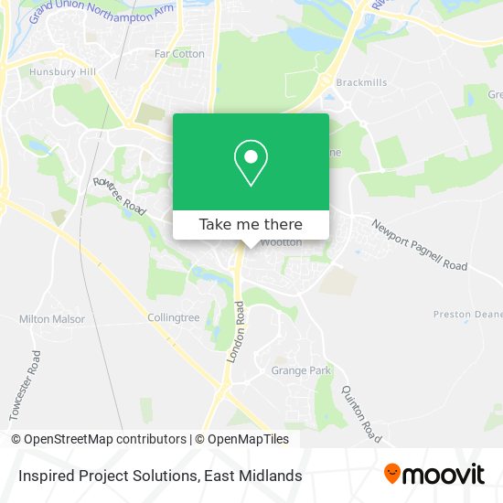 Inspired Project Solutions map