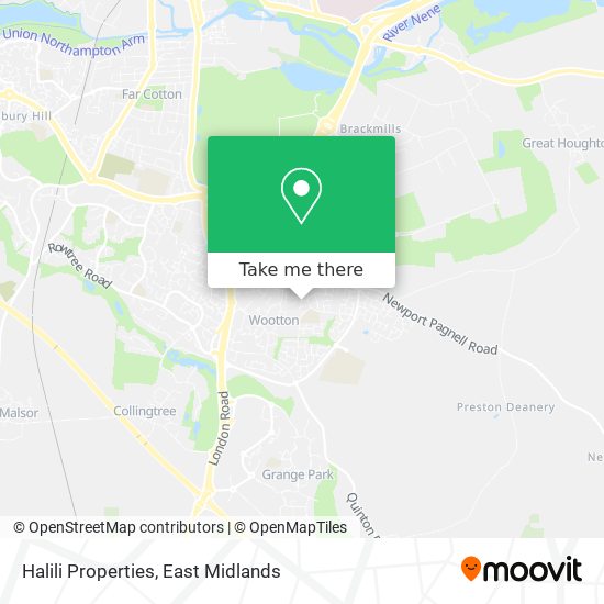 Halili Properties map