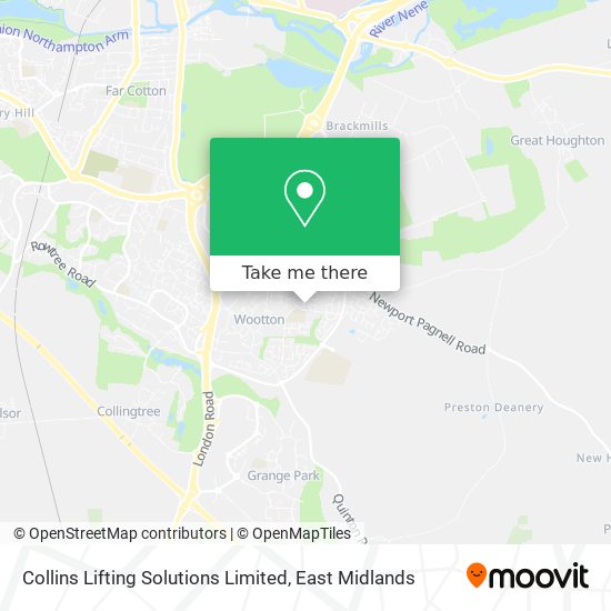 Collins Lifting Solutions Limited map