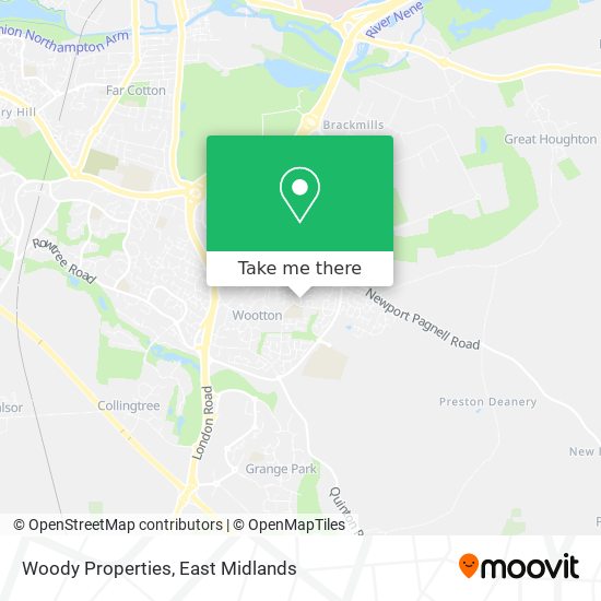 Woody Properties map