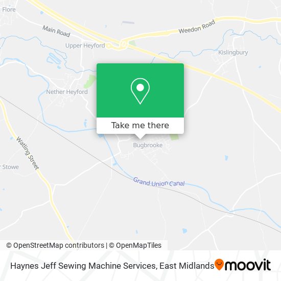 Haynes Jeff Sewing Machine Services map