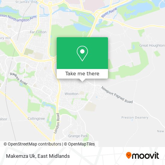 Makemza Uk map