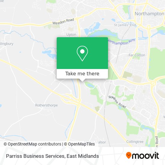 Parriss Business Services map