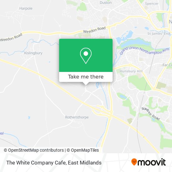 The White Company Cafe map