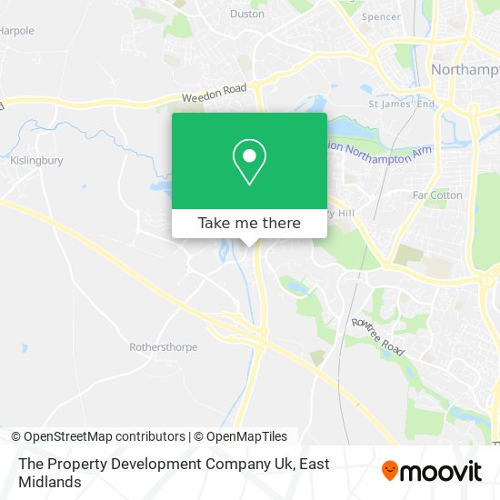 The Property Development Company Uk map