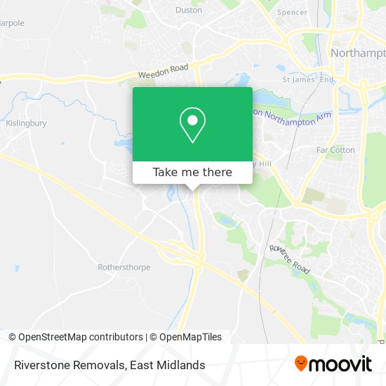 Riverstone Removals map