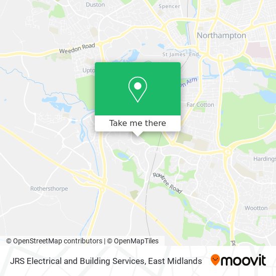 JRS Electrical and Building Services map