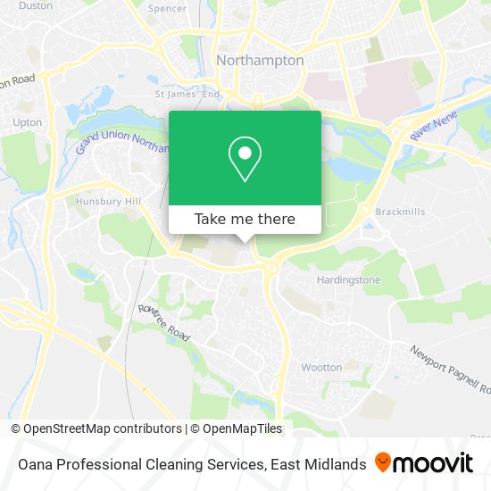 Oana Professional Cleaning Services map