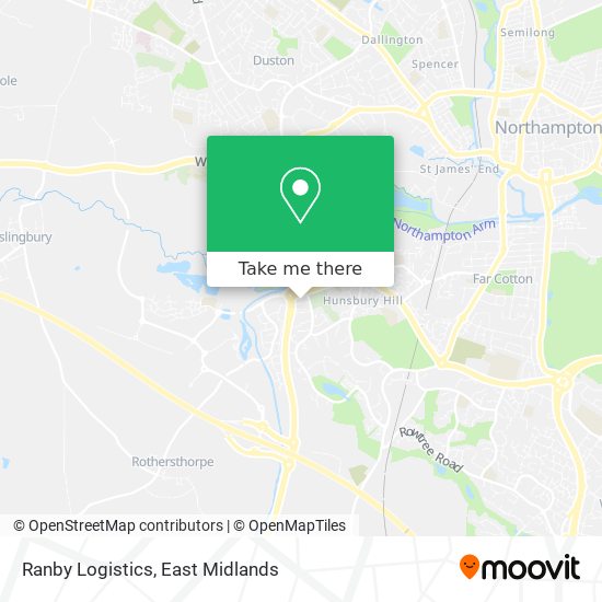 Ranby Logistics map