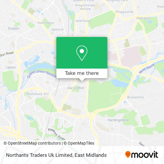 Northants Traders Uk Limited map