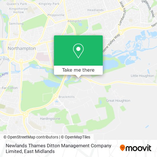 Newlands Thames Ditton Management Company Limited map