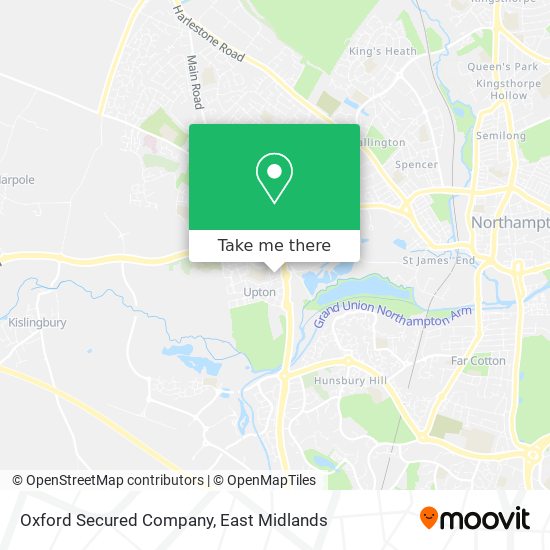 Oxford Secured Company map