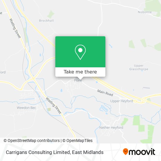 Carrigans Consulting Limited map