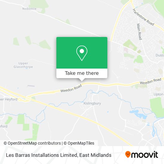 Les Barras Installations Limited map