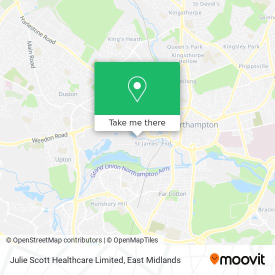 Julie Scott Healthcare Limited map